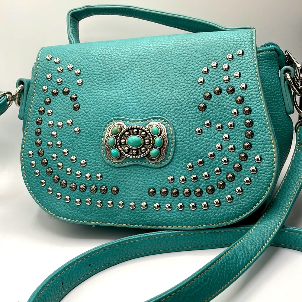 American Bling women’s leather purse